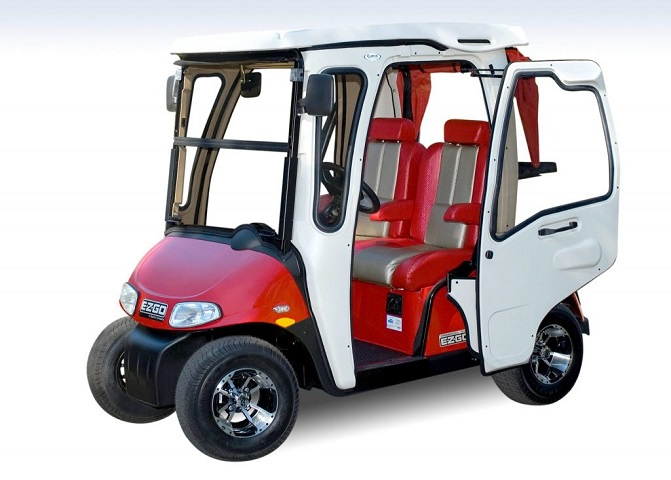 EZ Go Golf Cart Dealership and Custom Shop with Real Estate 