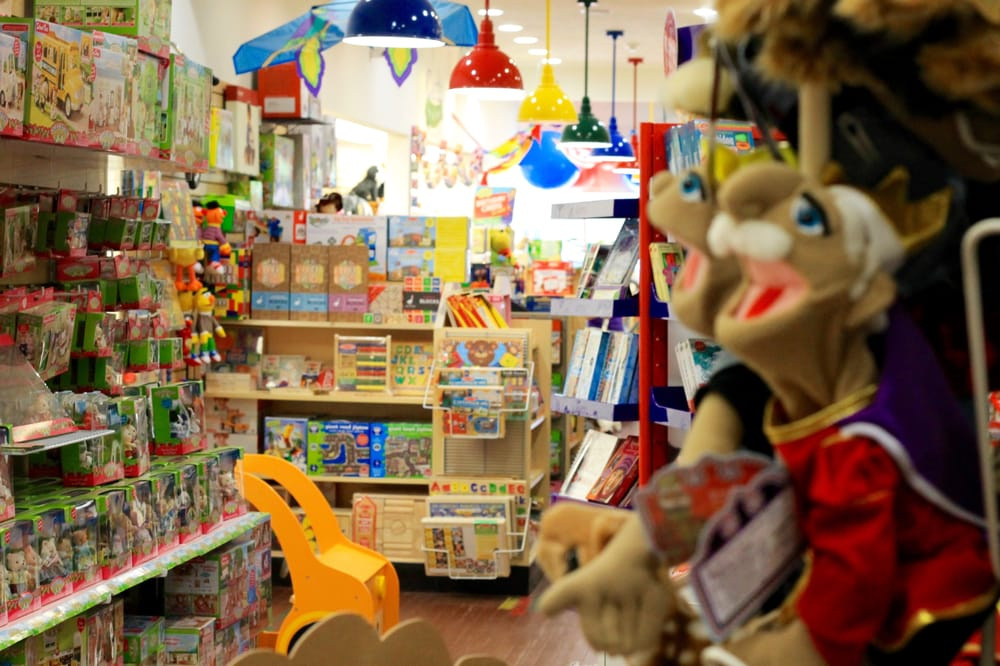 Well-branded specialty toy store