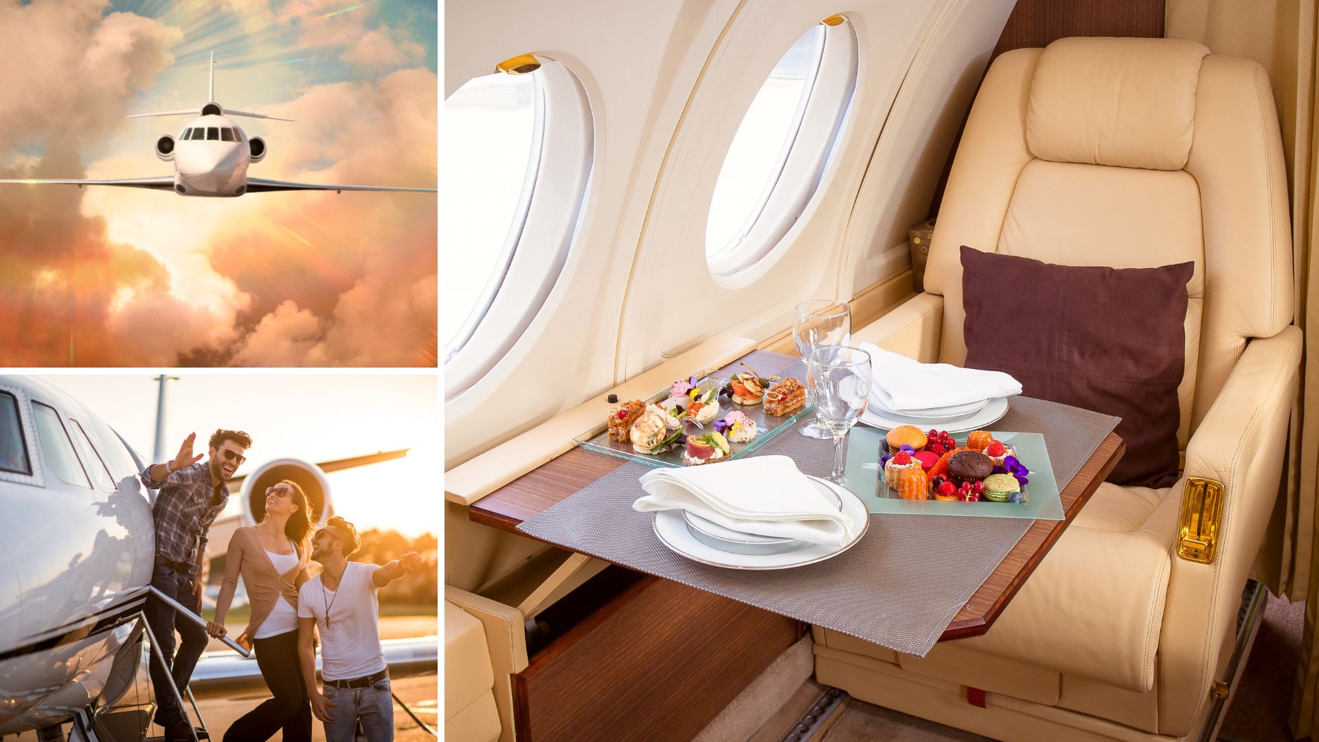 In-Flight Food Service / Private Jet Catering / Smoky Mountains
