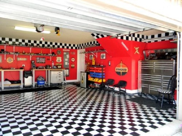 Unique Retail Shop offering Garage Makeovers for Gear-Heads