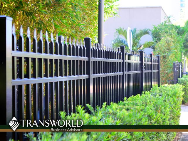 Fence Company with lots of assets and commercial Real Estate.
