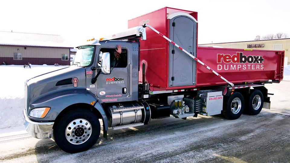 Redbox+ 2-in-1 Dumpster and Portable Toilet Franchise