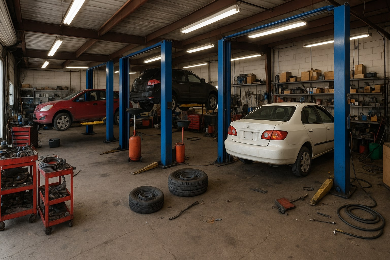 Turnkey Auto Repair Shop | Low Rent | Orange County