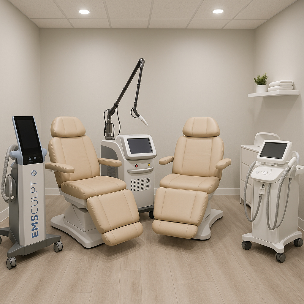 A State Of The Art MedSpa 120k Equipment Included Only 120K Down