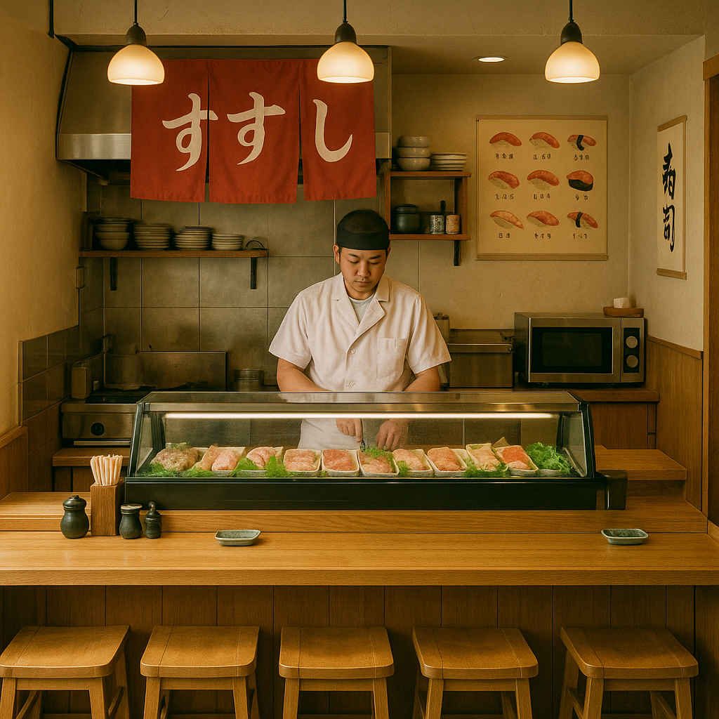 A Turn-key Sushi Restaurant for Sale in Prime Nassau County