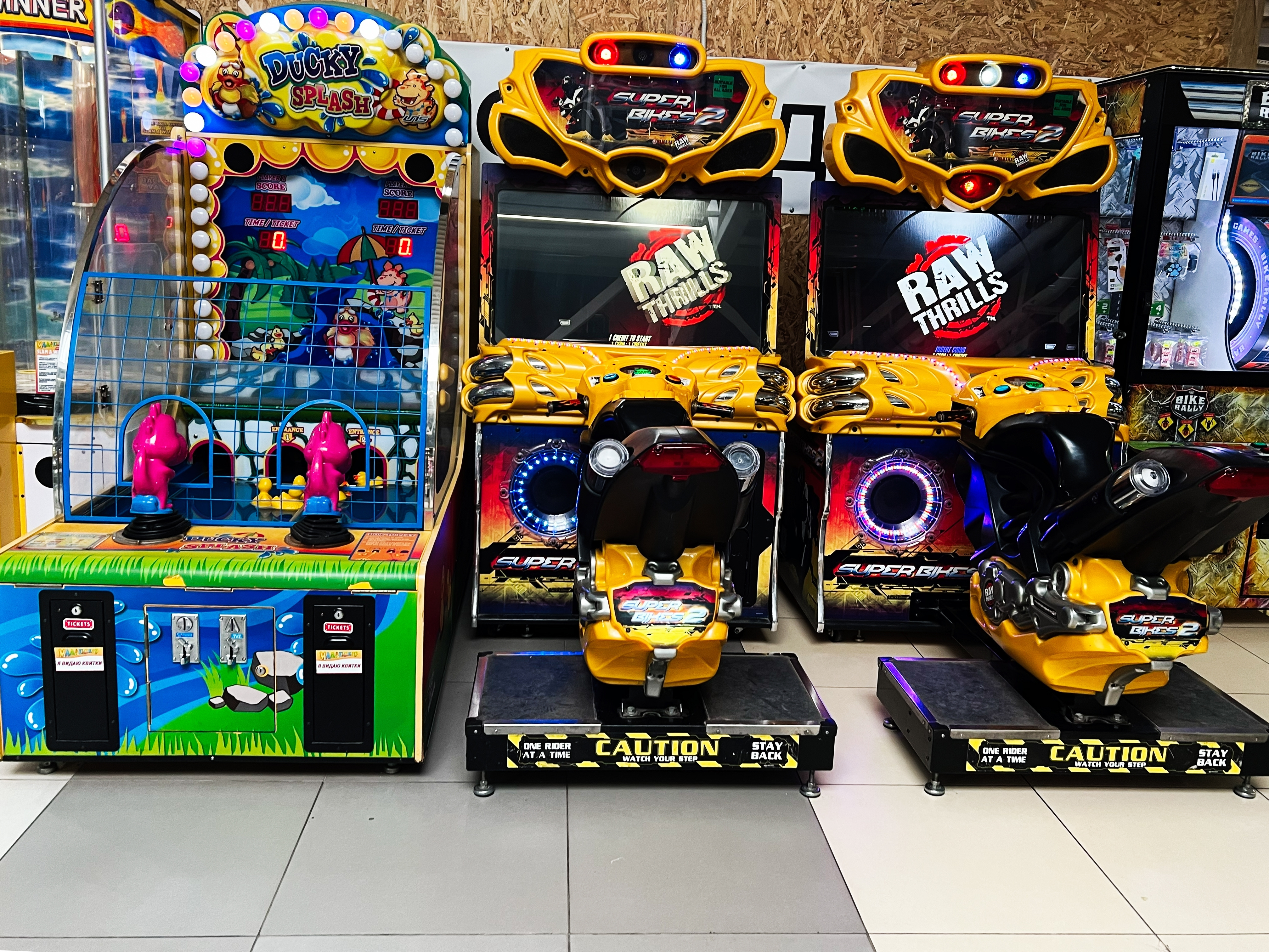 Pinball and Arcade Vending Games at Customer Locations