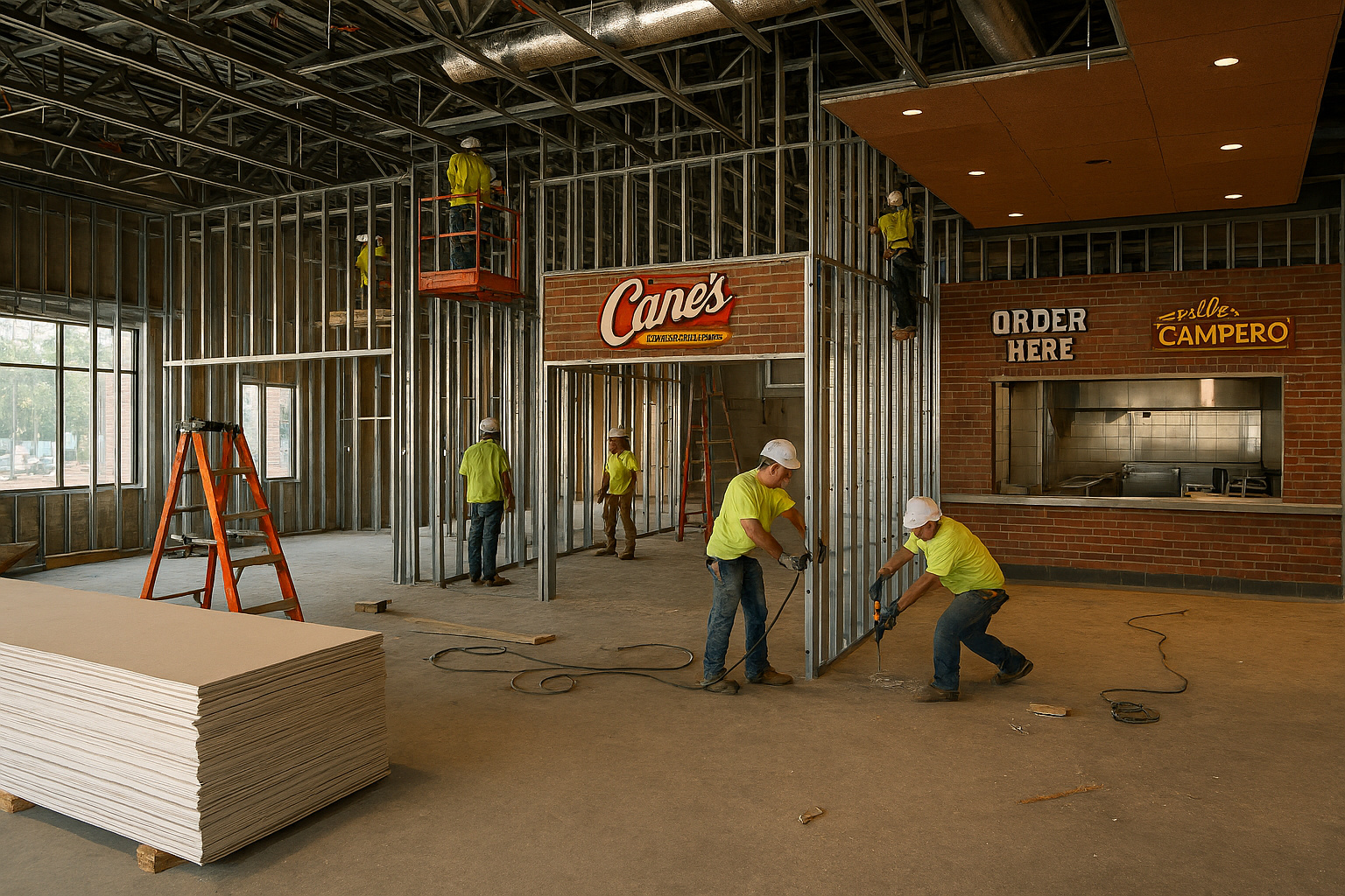 MD Based Construction Co | Specializing in Restaurant Buildouts
