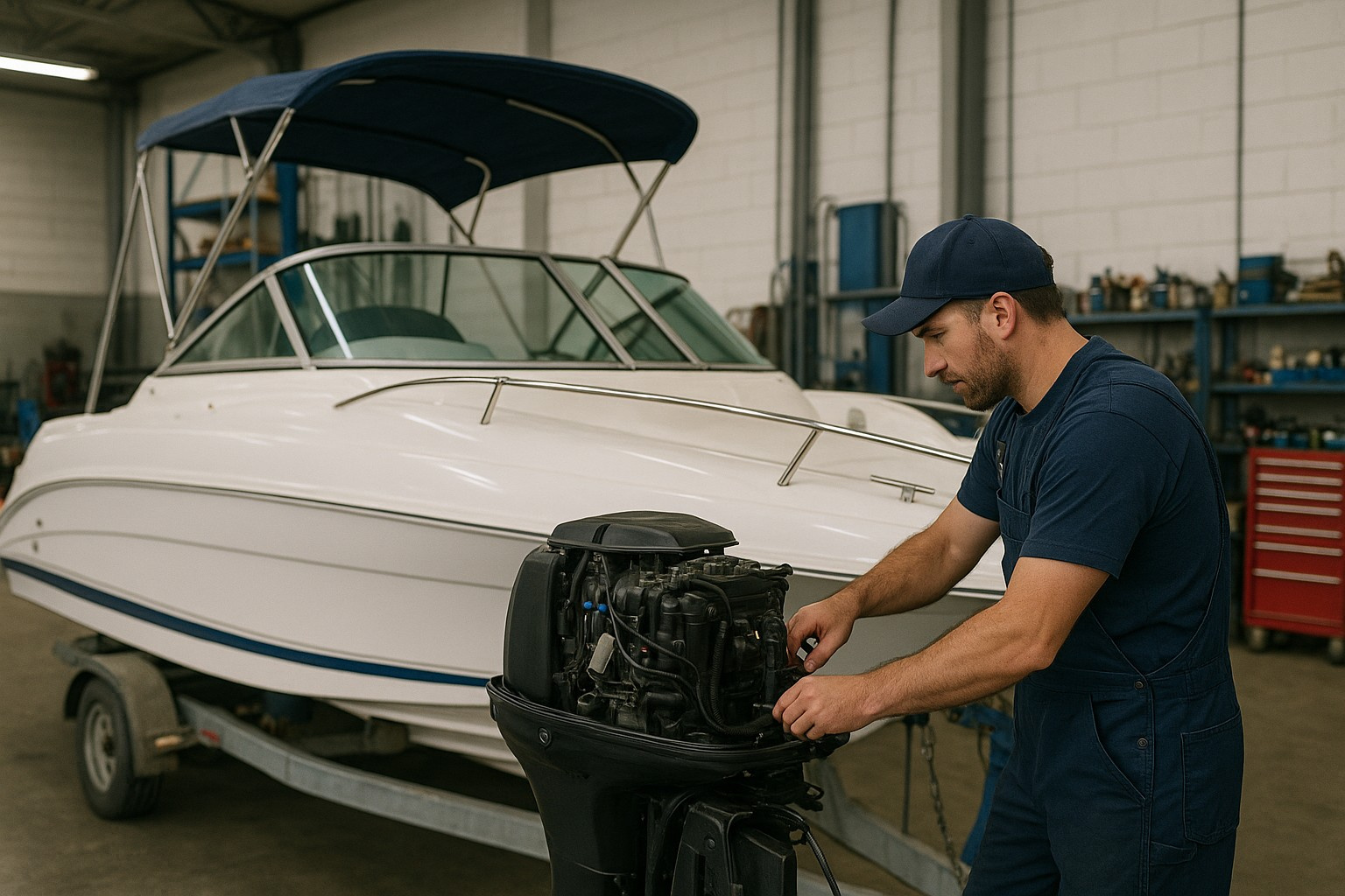 Established Marine Service Shop Ready for New Owner!