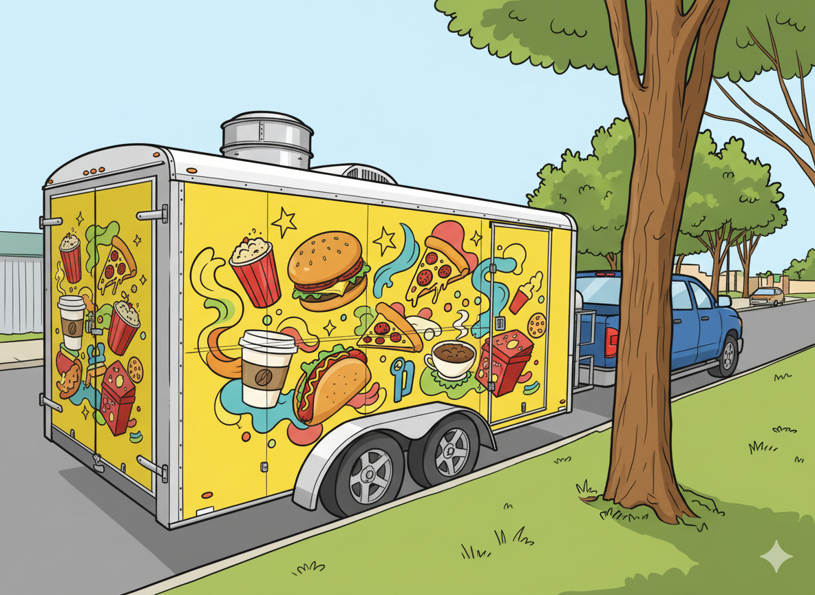 Class E Food trailer for sale