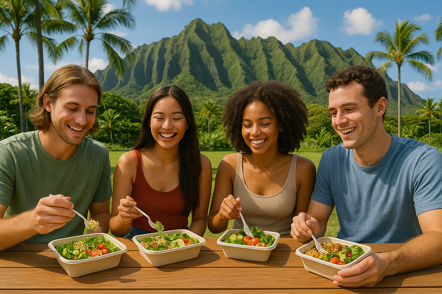 Healthy Food Preparation in Hawaii