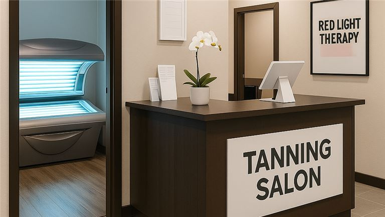 Established Tanning & Wellness Salon, a Golden Opportunity.