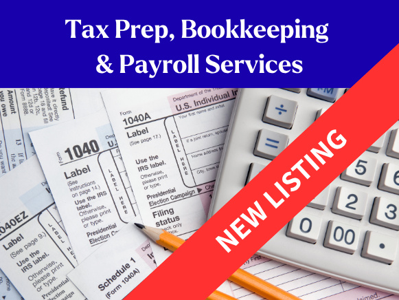Highly Profitable Tax Prep & Bookkeeping Bus. - Wilmington, NC
