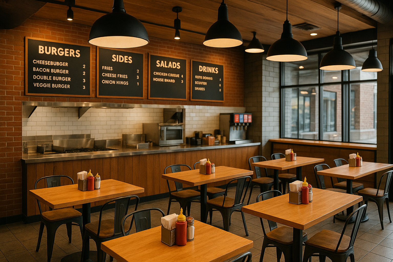 South PHX Restaurant Near I-10 | Hood, Equipment Included