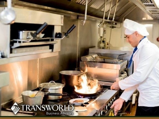 Commercial kitchen real estate, with available catering company