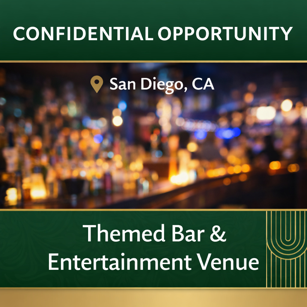 Established Themed Bar & Entertainment Venue – Downtown San Diego