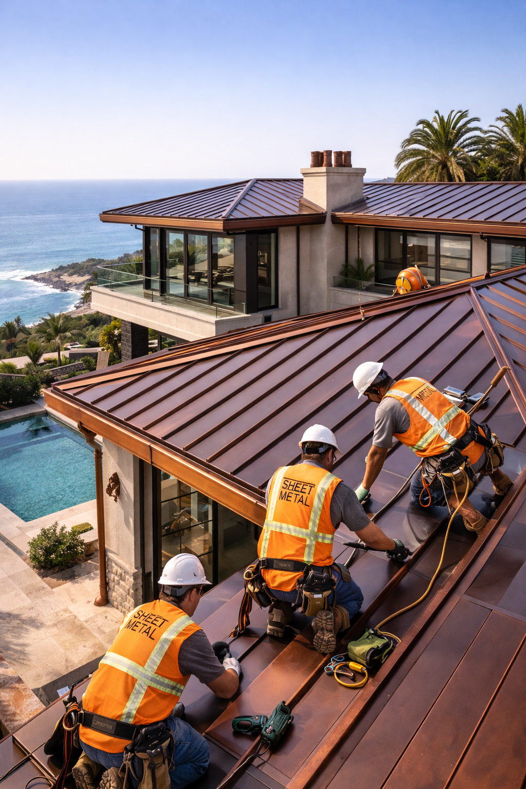 Ultra High End Architectural Sheet Metal Contractor – $400K SDE 