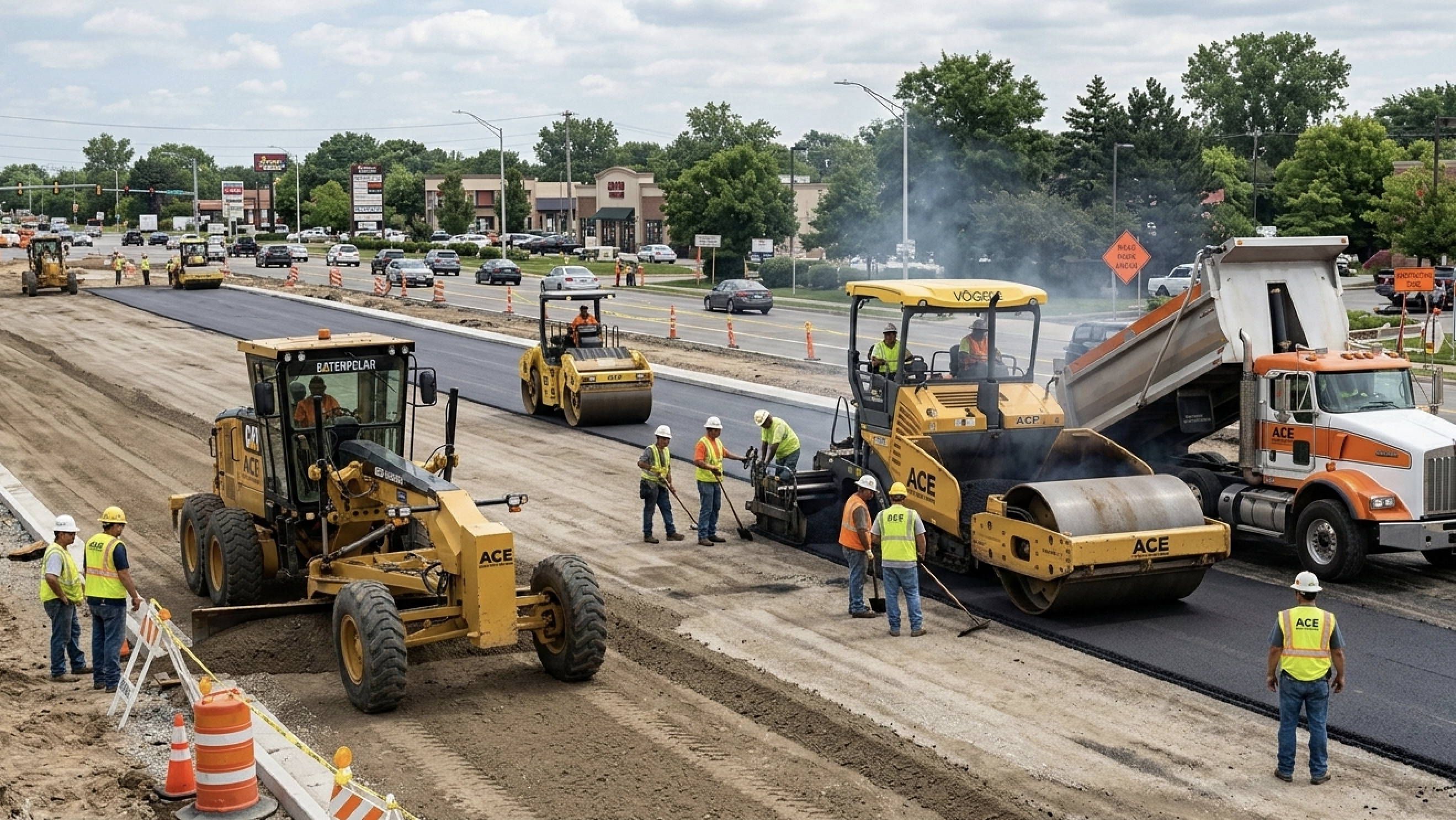 Dynamic Market Leading Company: Grading, Water, Paving