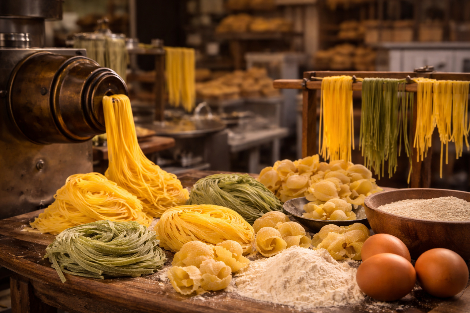 Fábrica artesanal de pasta