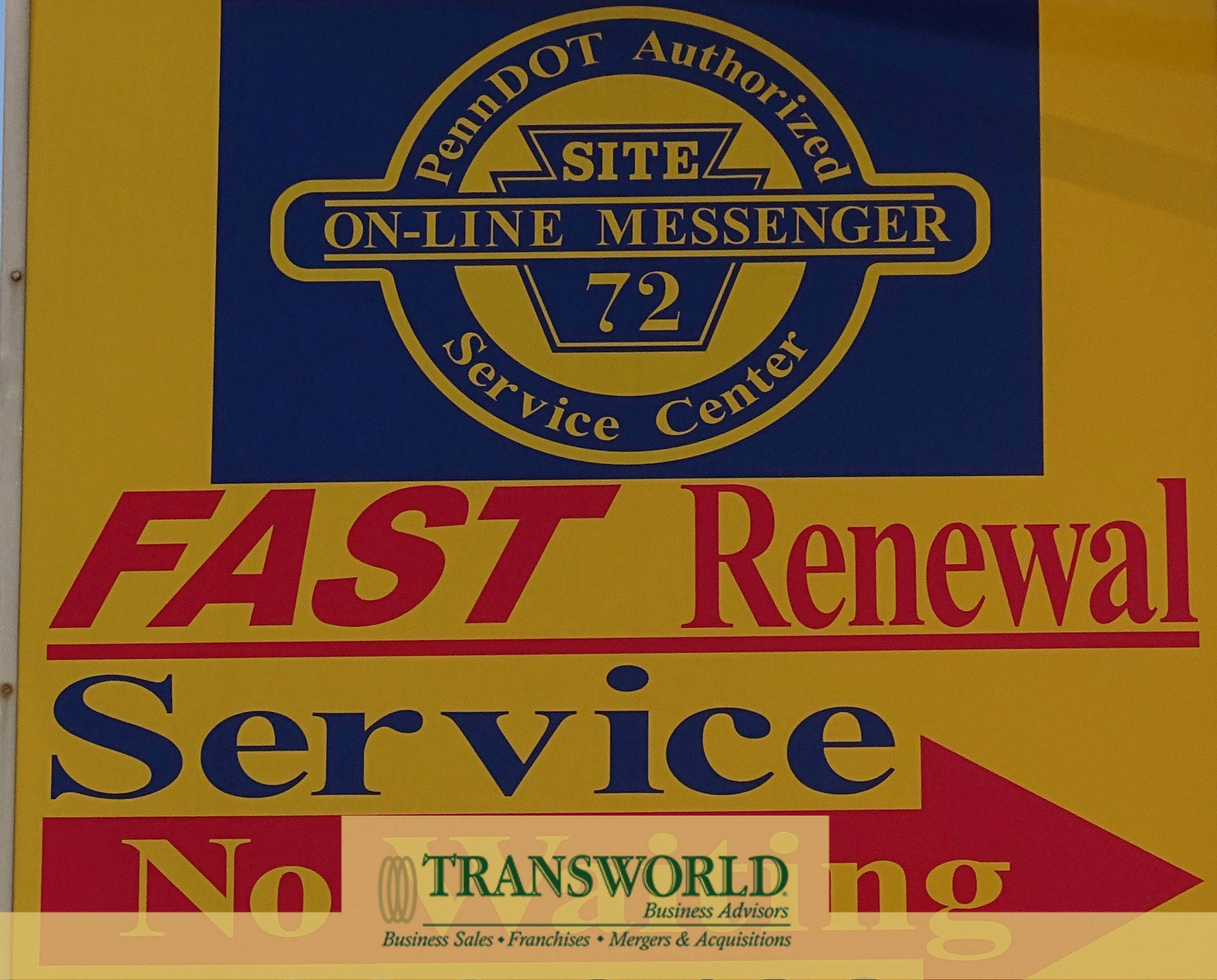 PennDot Franchised Cash Auto Service Business