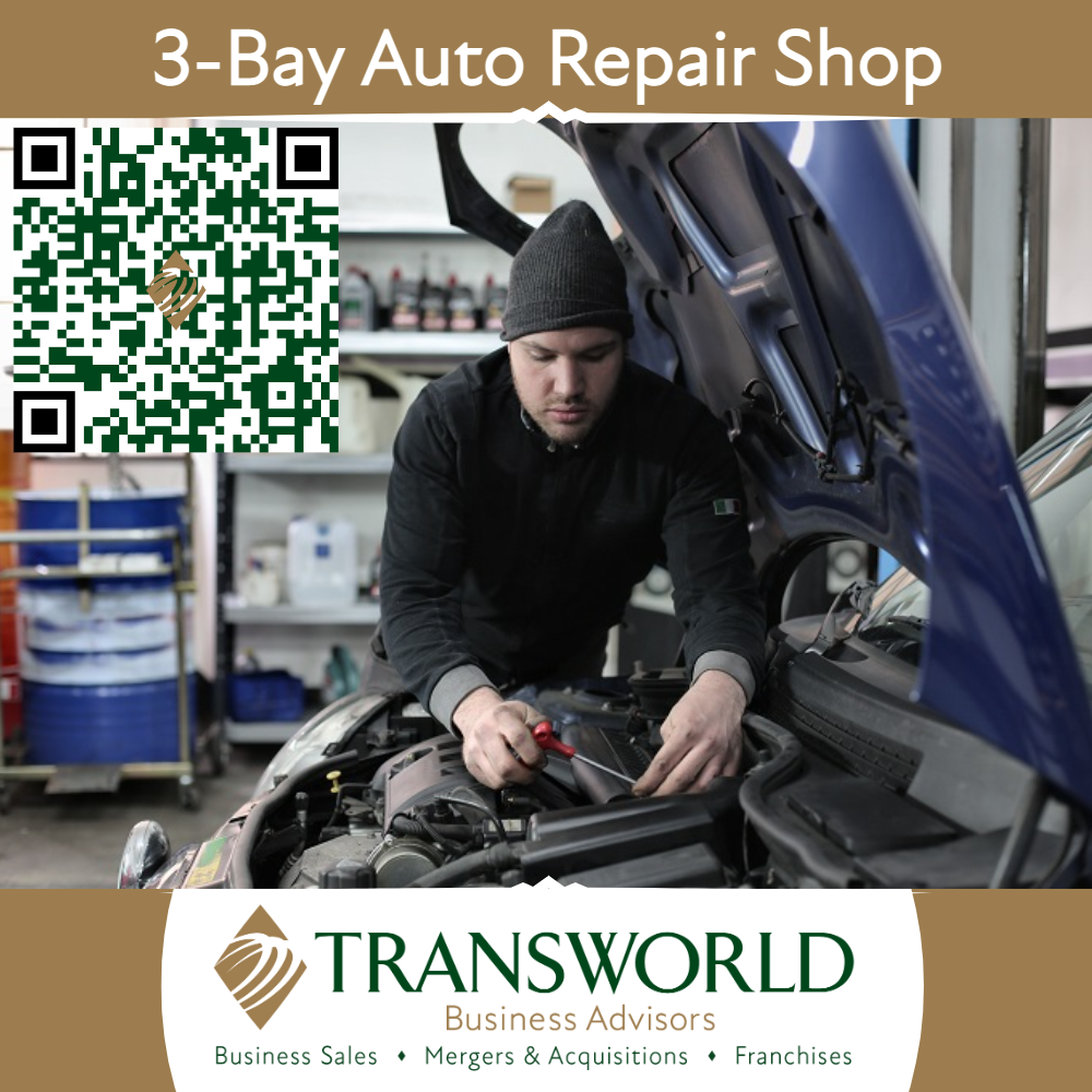 3 Bay Auto Repair with Best Lease