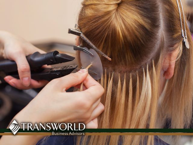 Well Equipped Hair Extension Salon located in High-End Mall  