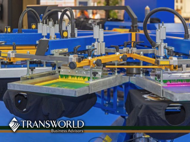 Screen Printing & Embroidery Business with Established Clients