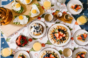 Breakfast and Lunch
