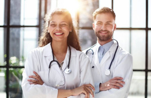 Physician's Office with One NP, Two Med Techs, and Staff